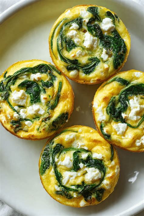 Spinach & Feta Egg Muffins