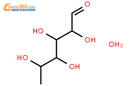 10030-85-0_L-鼠李糖一水合物CAS号:10030-85-0/L-鼠李糖一水合物中英文名/分子式/结构式 – 960化工网