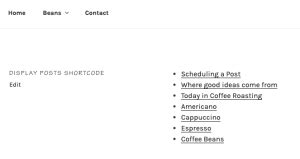 Image result for Display Posts Shortcode