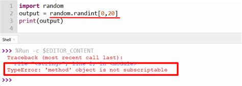 Image result for Method Object Is Not Subscriptable Error in Python