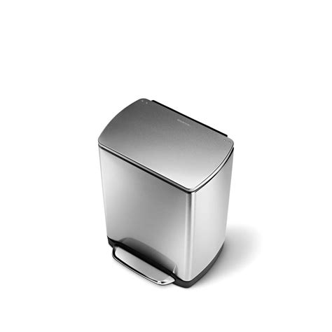 simplehuman 30L wide-step rectangular step can product support