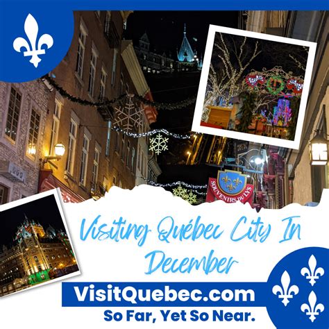 Visiting Québec City in December - Visit Quebec