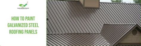 How to Paint Galvanized Steel Roof Panels | Toronto Guide