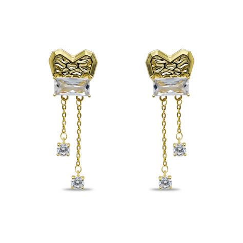 Stone Age Heart Drop – Theopaljewels