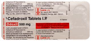Odoxil 500mg Tablet – Treat Skin & Soft Tissue Infections