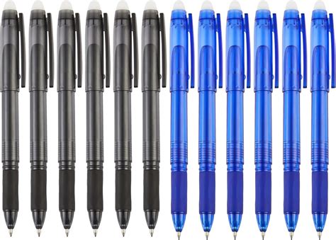 Volcanics Erasable Gel Pens, 0.7mm Fine Point Gel Erasable Ink Pens ...