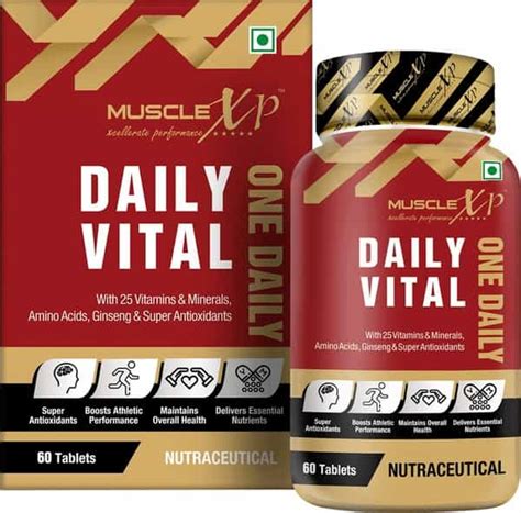 Buy MUSCLEXP DAILY VITAL MULTIVITAMIN 60 TABLETS Online & Get Upto 60% ...