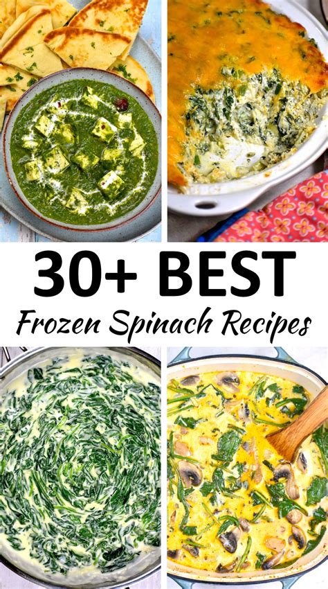 30+ BEST Frozen Spinach Recipes - GypsyPlate