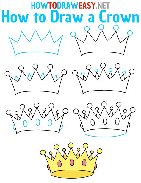 Image result for Crown Drawing Tutorial