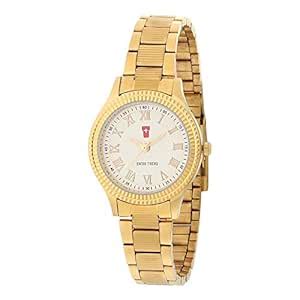 Swiss Trend Golden Analogue Men's Watch : Amazon.in: Fashion