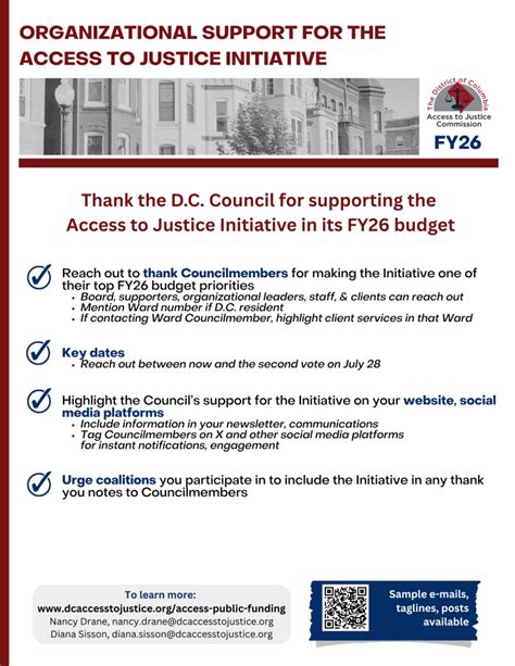 Advocacy - D.C. Access to Justice