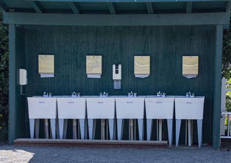 Row Of Hand Washing Sinks Free Stock Photo - Public Domain Pictures