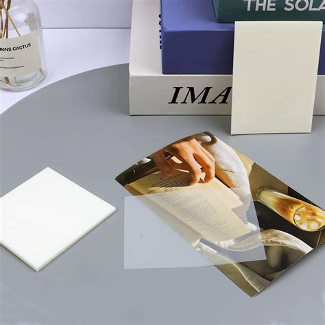Buy Worison Transparent 3 x 4 Inch Sticky Notes Pad Waterproof ...