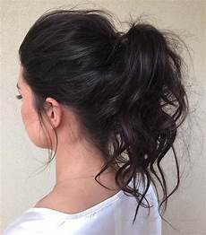 medium ponytail hairstyles 30 eye catching ways to style curly and wavy ponytails medium ponytail hairstyles 30 eye catching ways to style curly and wavy ponytails