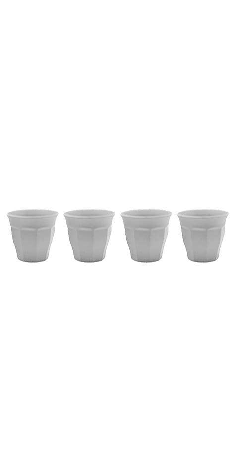 Buy WAABI-SAABI Wood Oguni Fiberglass - Pack of 4, Grey, 250 ML Online ...
