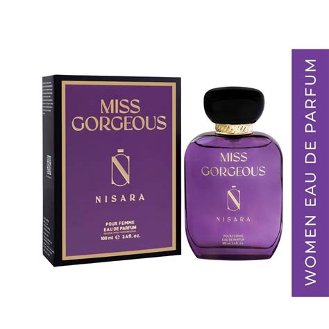 Buy Nisara Miss Gorgeous Floral-Fruity-Green EDP - Long Lasting Perfume ...