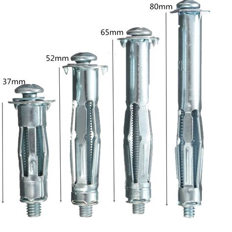 M6 Expansion Screw Bolt Heavy Duty Hollow Wall Anchors Plug Fixing Scr ...