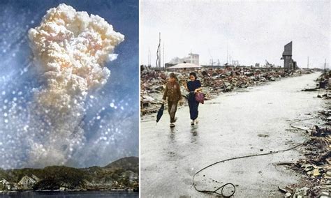 World War 2 Atomic Bomb In Color
