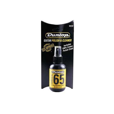 Buy Dunlop 654C Formula No.65 Guitar Polish and Cleaner with Cloth ...
