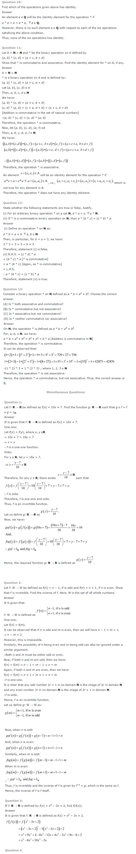 Image result for Class 12 Maths Chapter Names