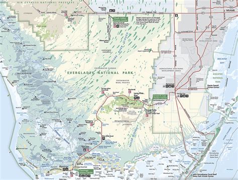 Map of Everglades National Park - Map Of Everglades National Park ...