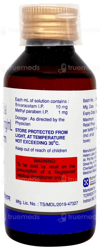 Britzilam 10 Mg Oral Solution 100 Ml - Uses, Side Effects, Dosage ...