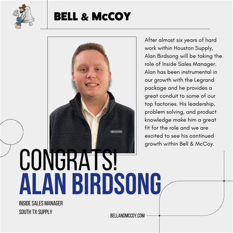 📣 Being part of Bell & McCoy Companies offers the unique opportunity to ...