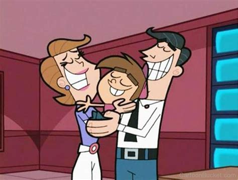 Timmy Turner With His Parents