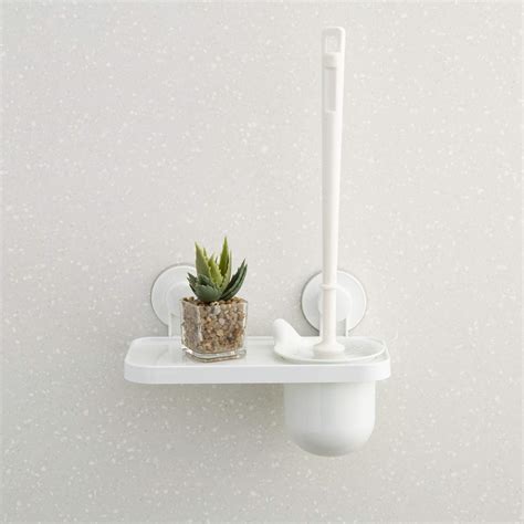 Home Centre Orion Brush and Bath Cleaning Rack with Suction Cup ...