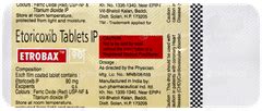 Etrobax 90 Tablet 10: Uses, Side Effects, Price & Substitutes