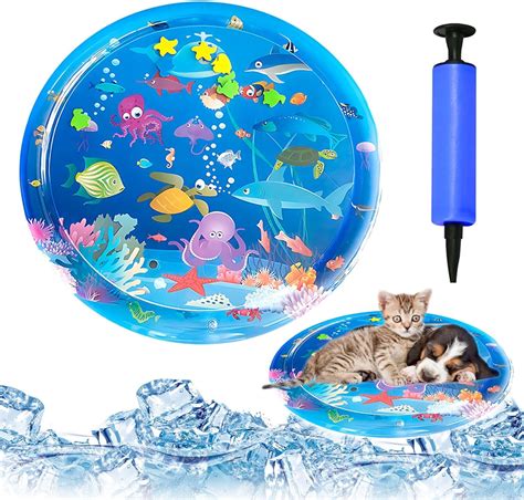 Amazon.com: Pet Water Bed, Cat Dog Water Mat, 39 in Large Thickened ...