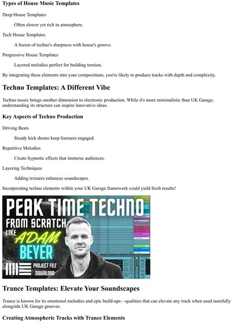 PPT - UK Garage Grooves: Discover Unique Ableton Live Templates for ...