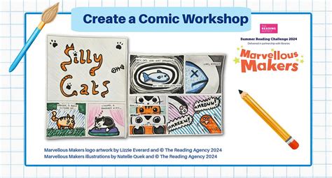 Create a Comic Workshop at Weymouth Library, Weymouth Library and ...