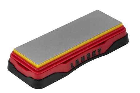 Lansky Diamond Benchstone Ultra Fine LDB6E diamond-coated sharpening stone, 1000 grit ...
