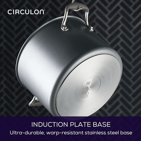 Circulon Scratch Defense A1 Series Nonstick Stockpot with Lid, 24 cm,