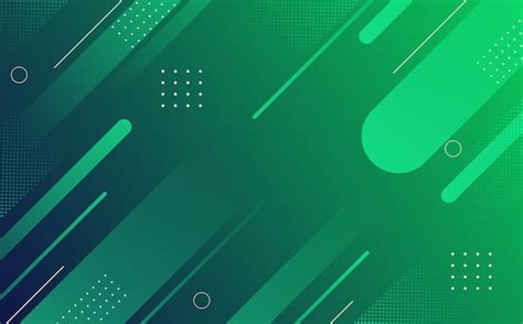 Fond moderne dégradés de couleur vert clair et vert foncé memphis ...