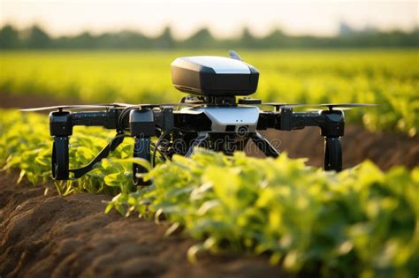 Precision Farming with Drones: Technology in Agriculture Stock ...