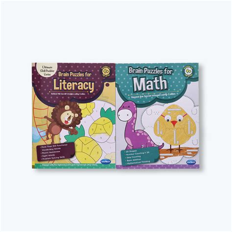 Navneet Brain Puzzle Activity Books - Brain activities for kids - Foun