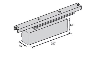 ENOX Overhead Door Closer TS - 980 SHO | Enox India