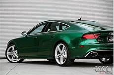 Audi Rs7 Green by One Verdant Green Audi Rs7 Spotted For Sale Audi Rs7 Green