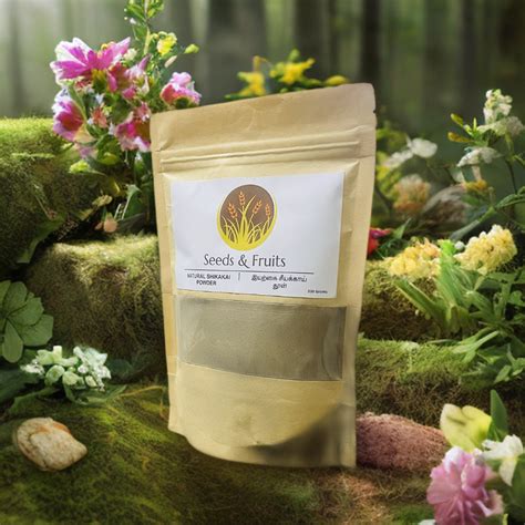Jothi's | Seeds And Fruits - 100% Natural Shikakai Powder – Jothi Herbals
