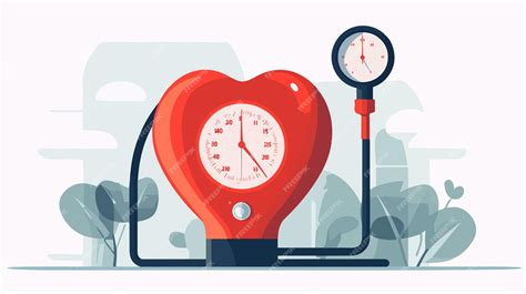 Premium Vector | High Blood Pressure Medical Concept Vector Illustration
