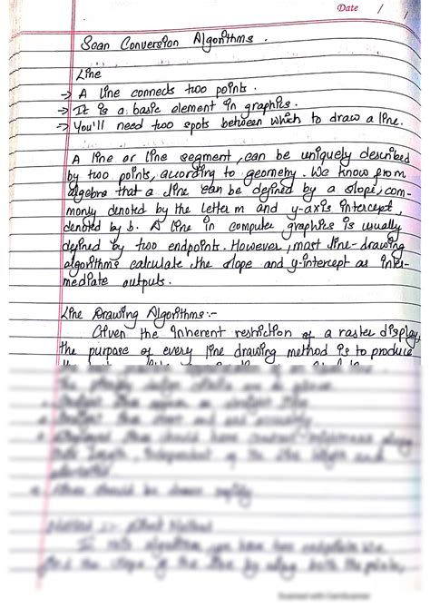 Image result for Line Algorithm Short Notes