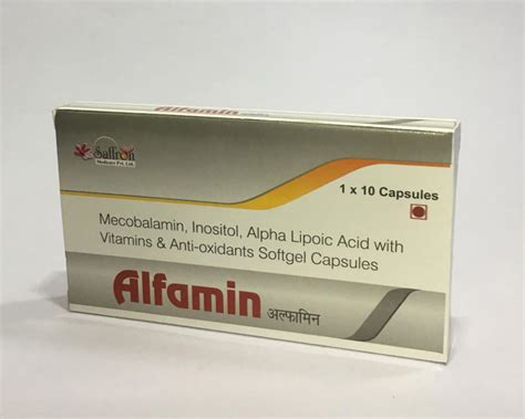 ALFAMIN (Soft Gelatin Cap. Unique Combination) SAFFRON MEDICARE PVT.