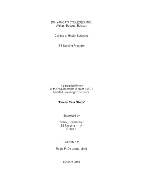 Image result for Case Study Tagalog Examples