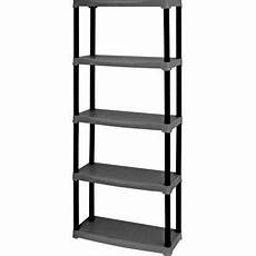 scaffale in plastica plast t70 5 scaffale in plastica cinque ripiani nero scaffale in plastica plast t70 5 scaffale in plastica cinque ripiani nero