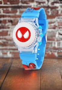 Shocknshop Stylish Kids Rotating LED Cartoon Action Hero Childrens ...