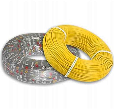 Havells 120 Sqmm Life Line S3 Fr Yellow Cable, Whffdnyb1120, Length ...