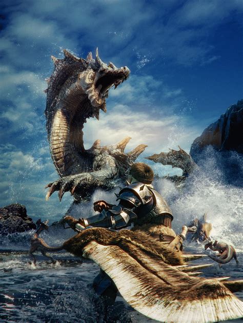 Sea dragon | Caçador de monstros, Monster hunter, Jogos wii