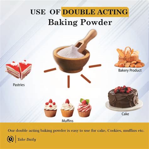 Brew Lab Double Acting Baking Powder For Baking Cake, Muffins, Bakery ...